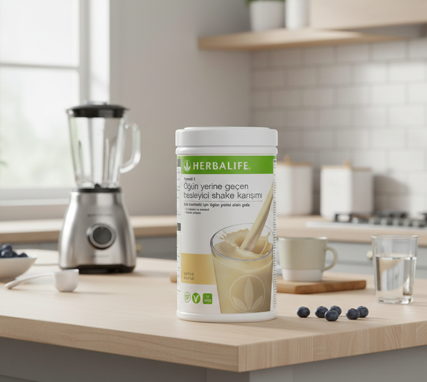 Formül 1 Öğün Yerine Geçen Besleyici  Vanilya Aromalı Shake Karışımı