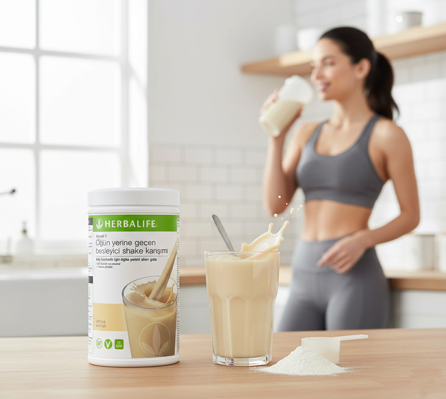 Formül 1 Öğün Yerine Geçen Besleyici  Vanilya Aromalı Shake Karışımı