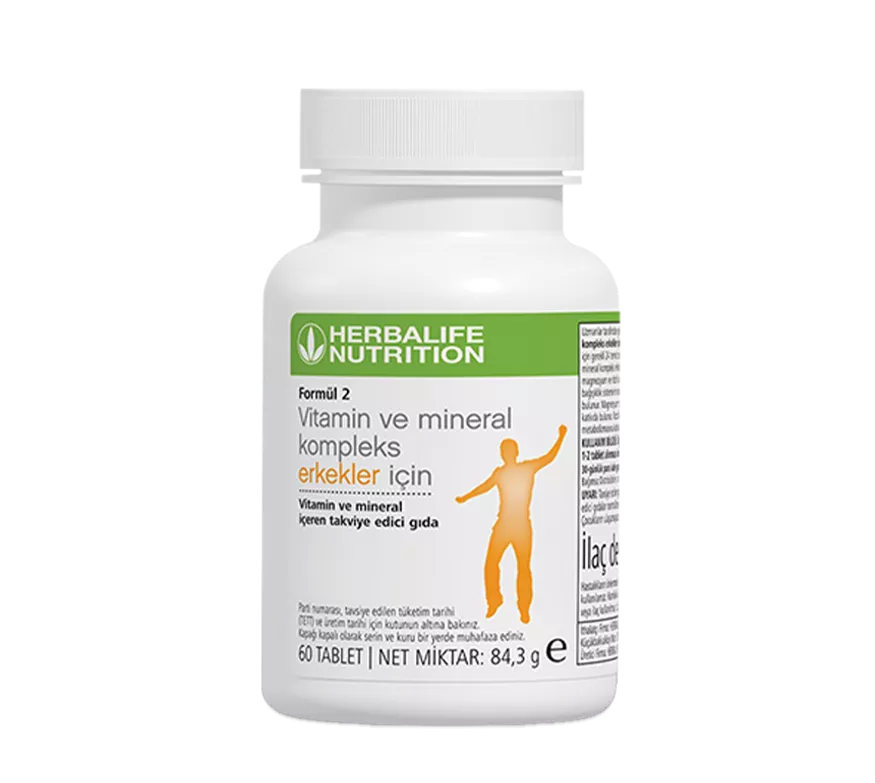 Vitamin ve Mineral Kompleks Erkekler İçin​- 60 tablet